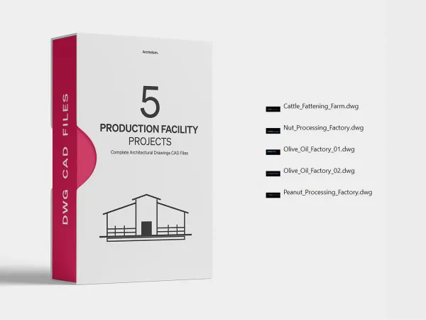 Architectural Dwg Projects Bundle
